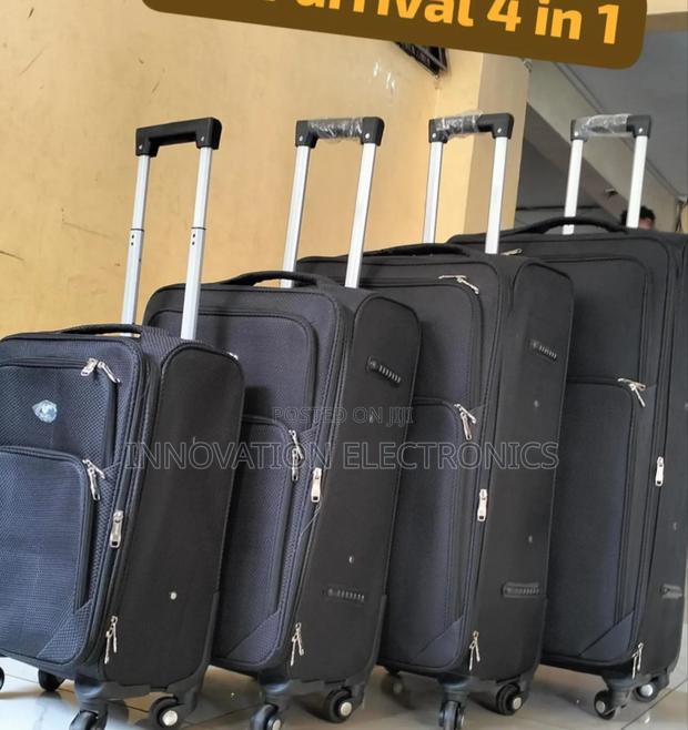 4 in 1 Fabric Laxurious Suitcase Briefcase Travel Bag