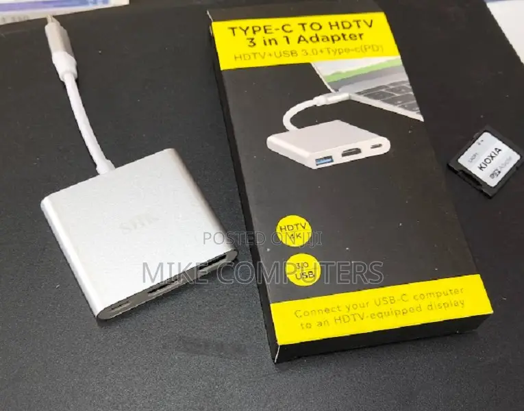 3 in 1 Typ C Adapter Muliples Output