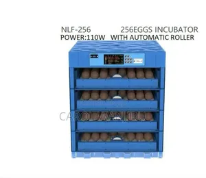 256 Eggs Incubator Machine/ Automatic Ac Dc Eggs Incubator