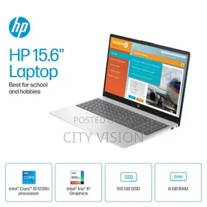 New Laptop HP 15 8GB Intel Core I5 SSD 512GB