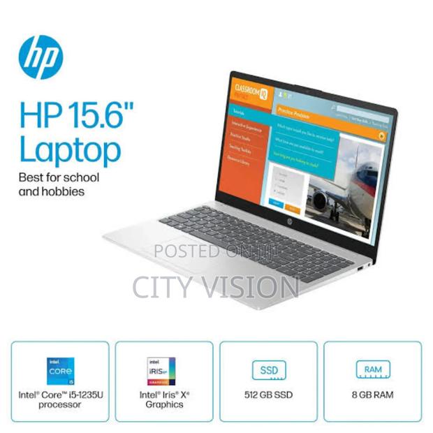 New Laptop HP 15 8GB Intel Core I5 SSD 512GB - main view