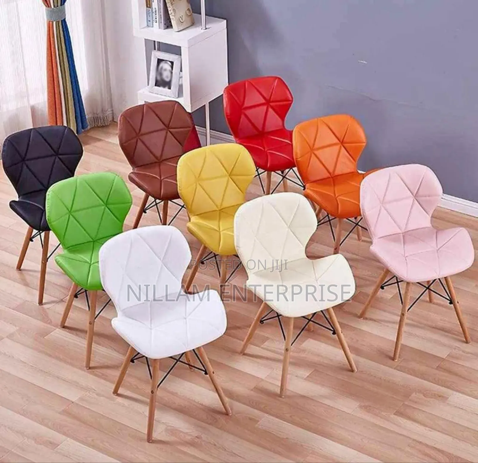 Padded Eames Chairs