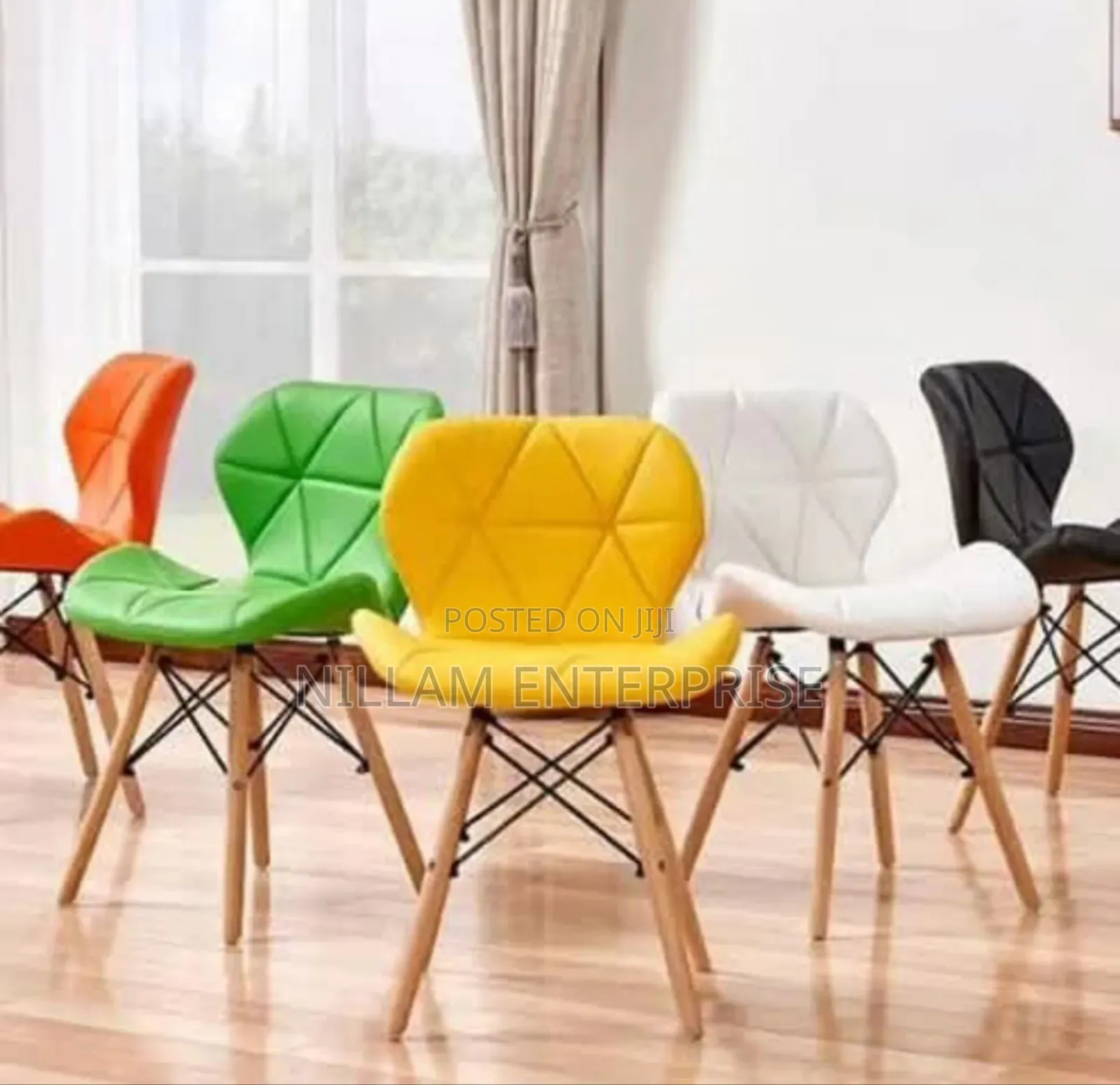 Padded Eames Chairs