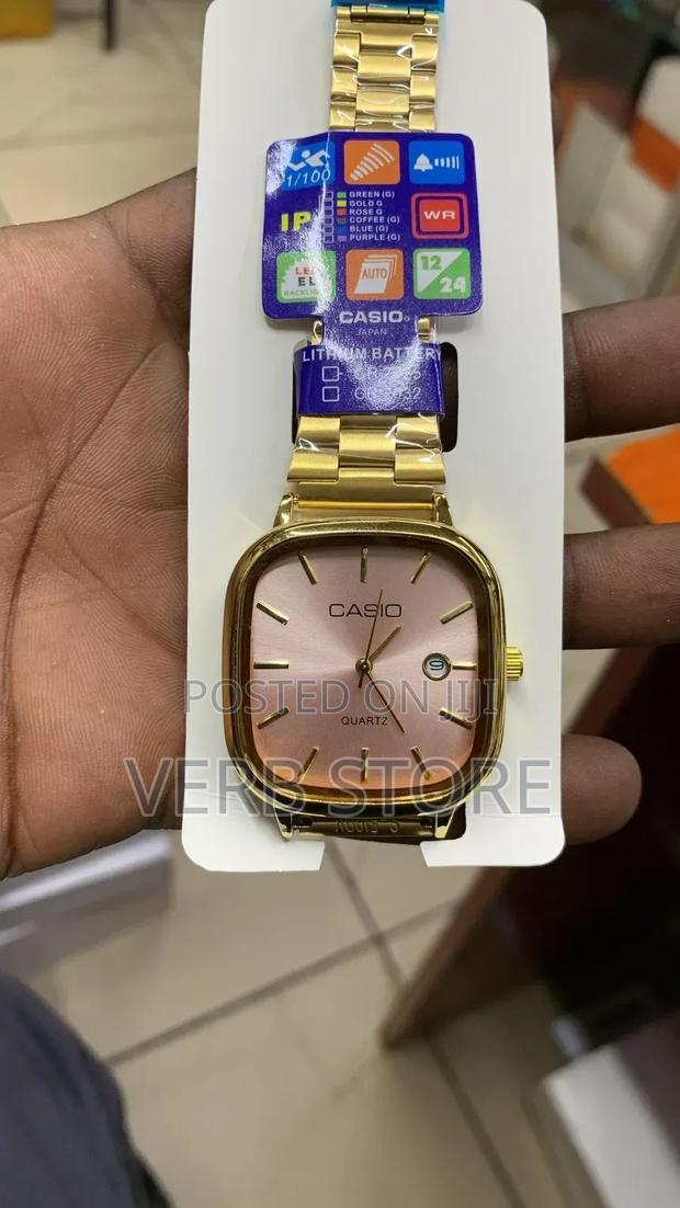 Casio Square Unisex Watch With a Casio Branded Box - main view