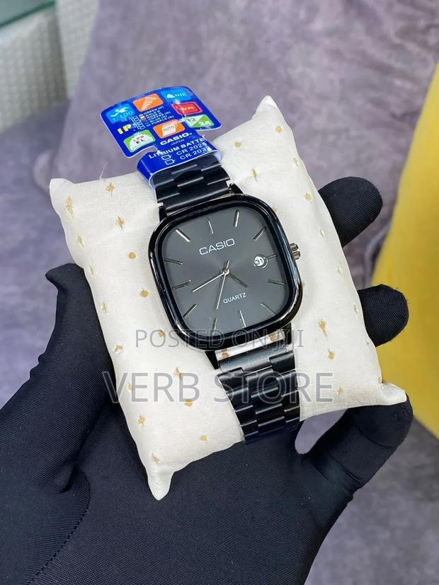 Casio Square Unisex Watch With a Casio Branded Box - thumbnail 2