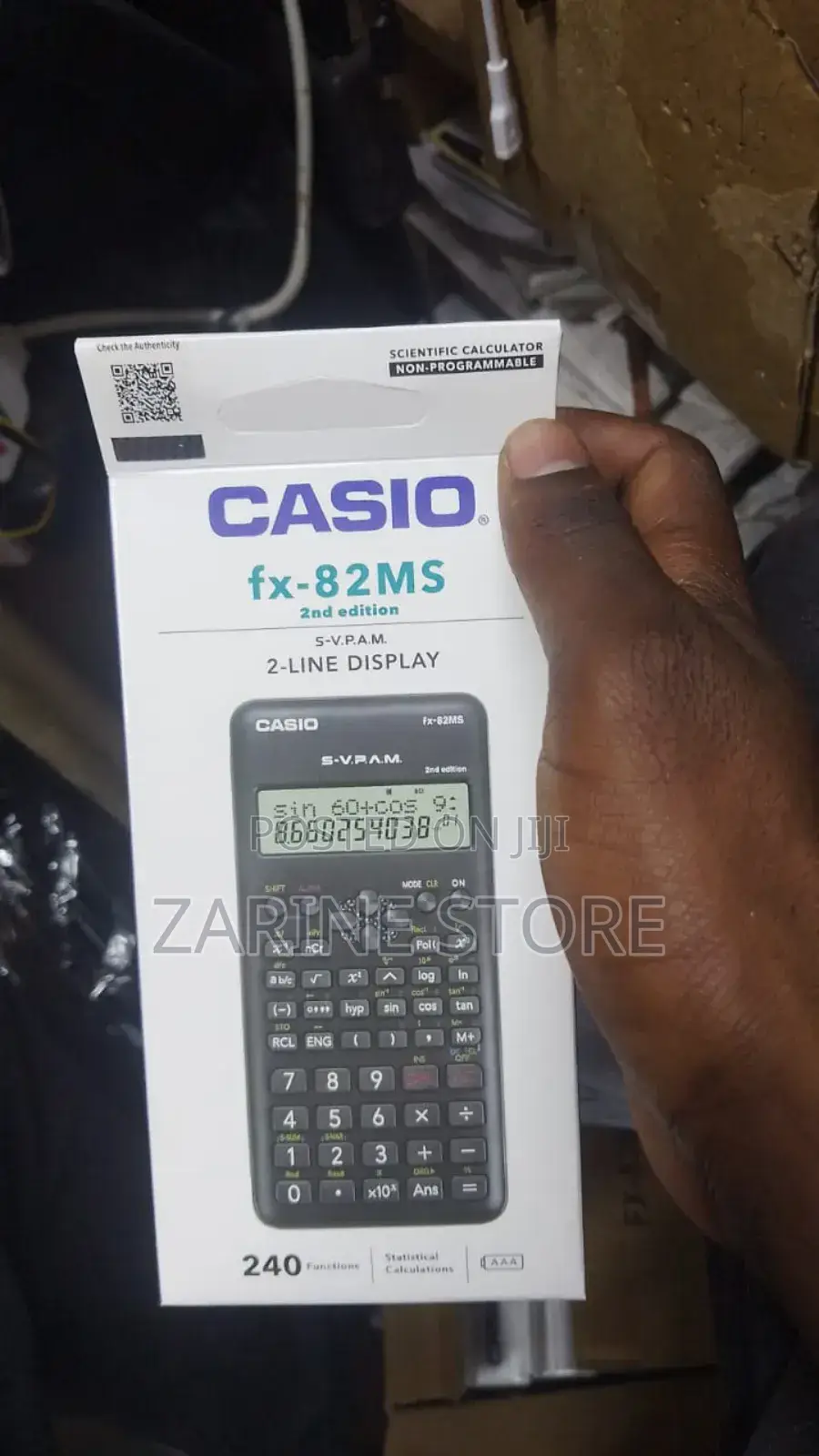 Casio Fx 82ms 2nd Edition Exam Calculator