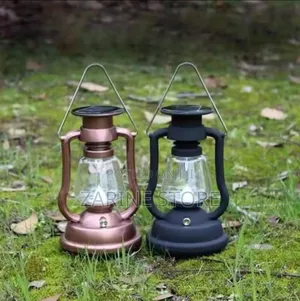 Solar and Hand Crank Lamp Rechargeable Light