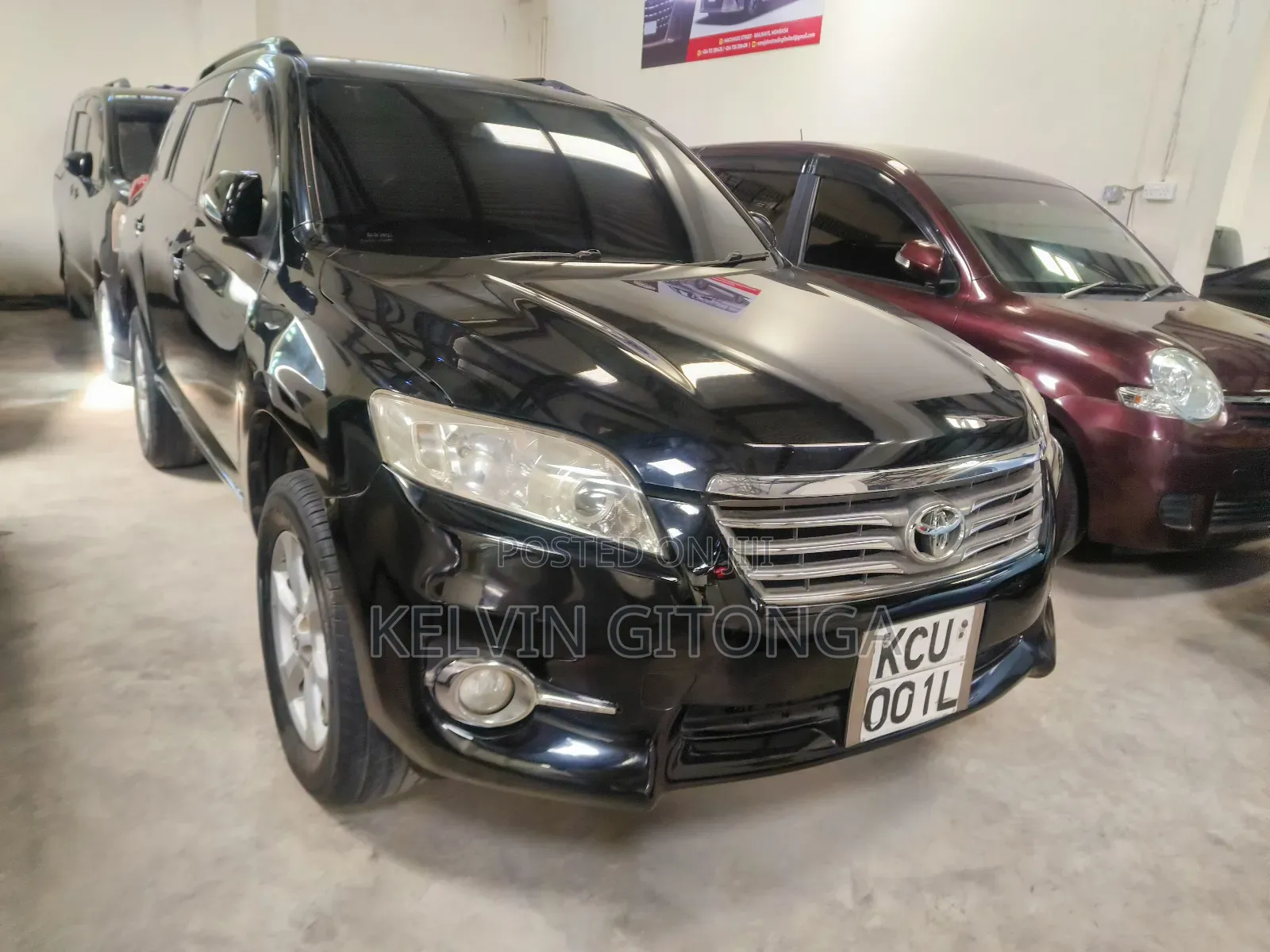 Toyota Vanguard 2012 Black