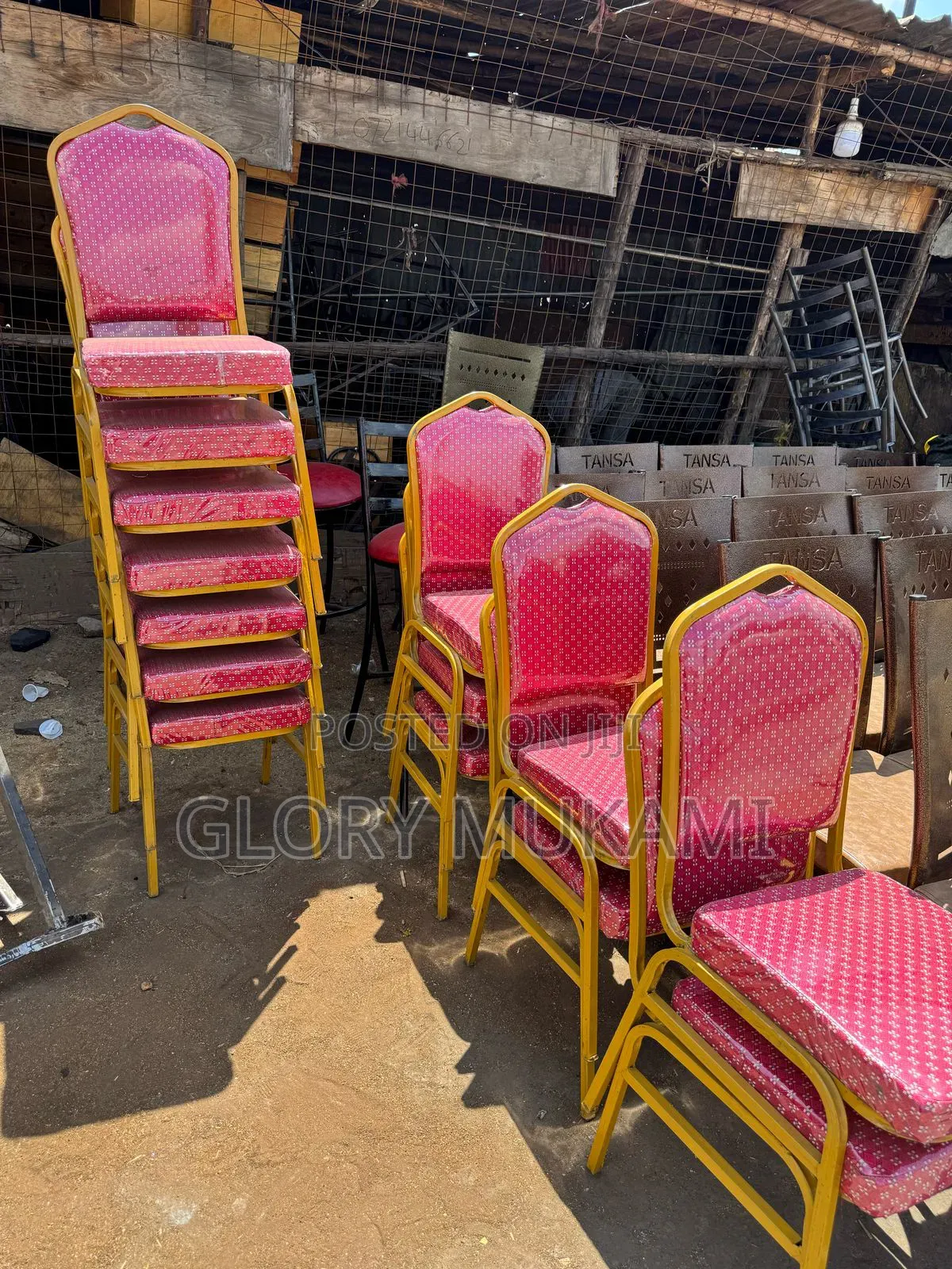 Red Church/ Hall  Conference Chairs