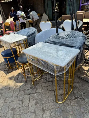 White Marble Manicure Table