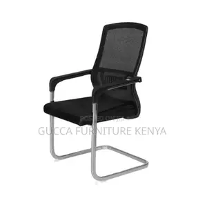 Office Chairs: Simple Fabric Upholstered Studio Chair