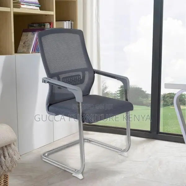 Office Chairs: Simple Fabric Upholstered Studio Chair
