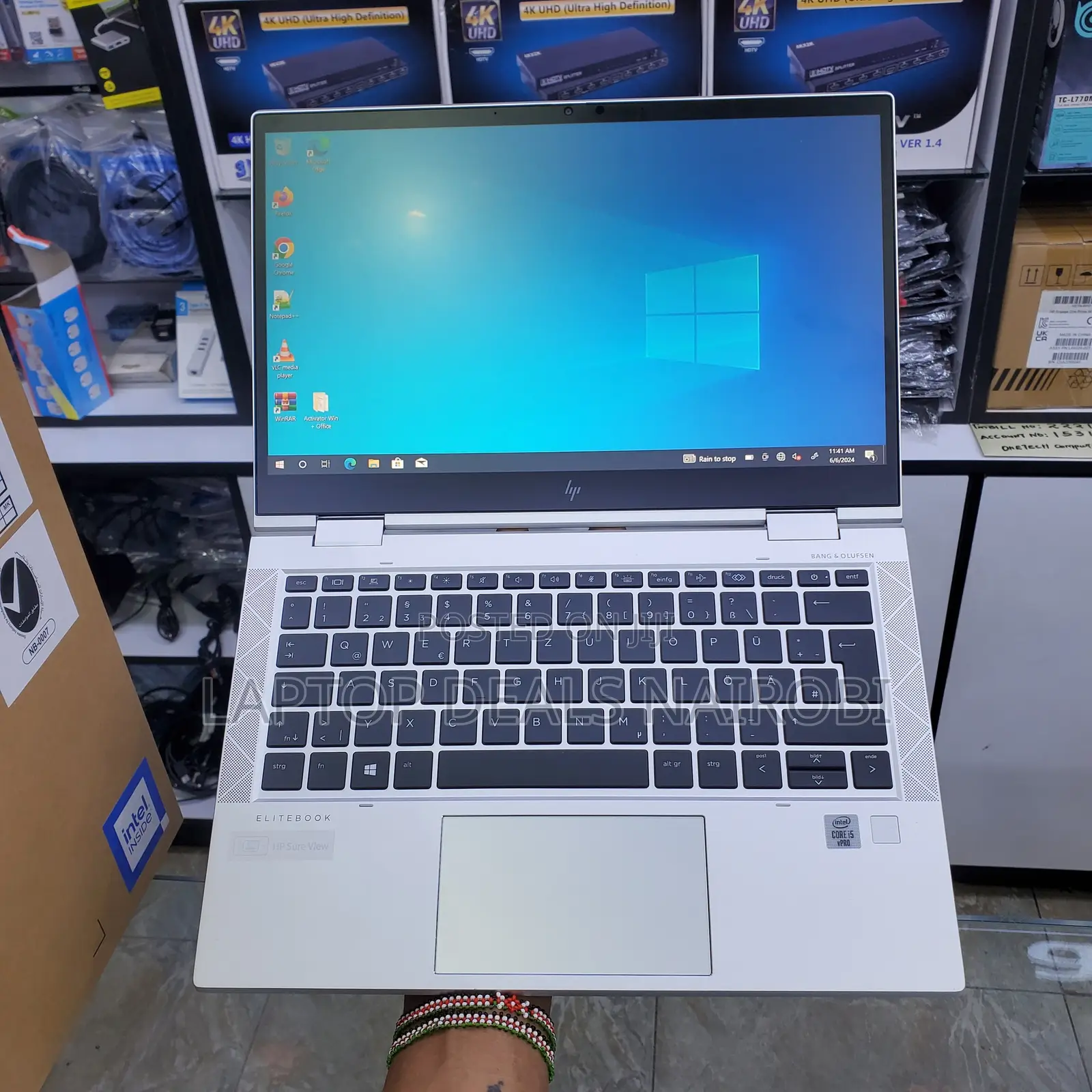 Laptop HP EliteBook 830 G7 16GB Intel Core I7 SSD 256GB