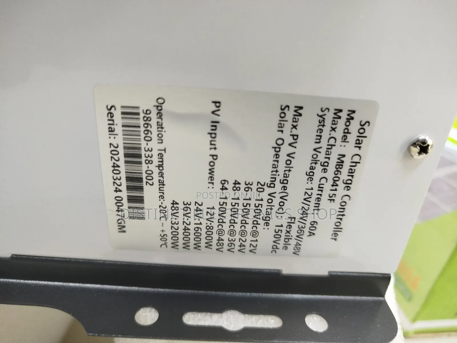 MPPT Charger Controller