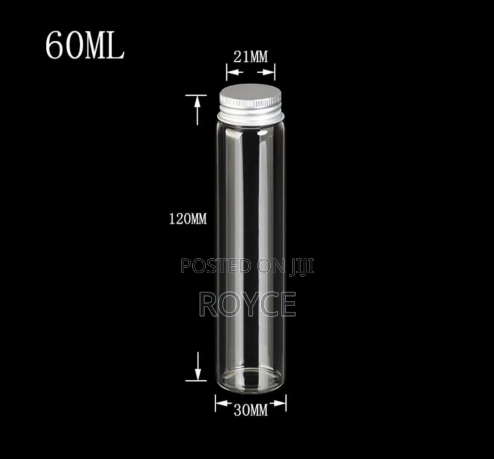 60ml Ginger Shot Bottles-6pcs
