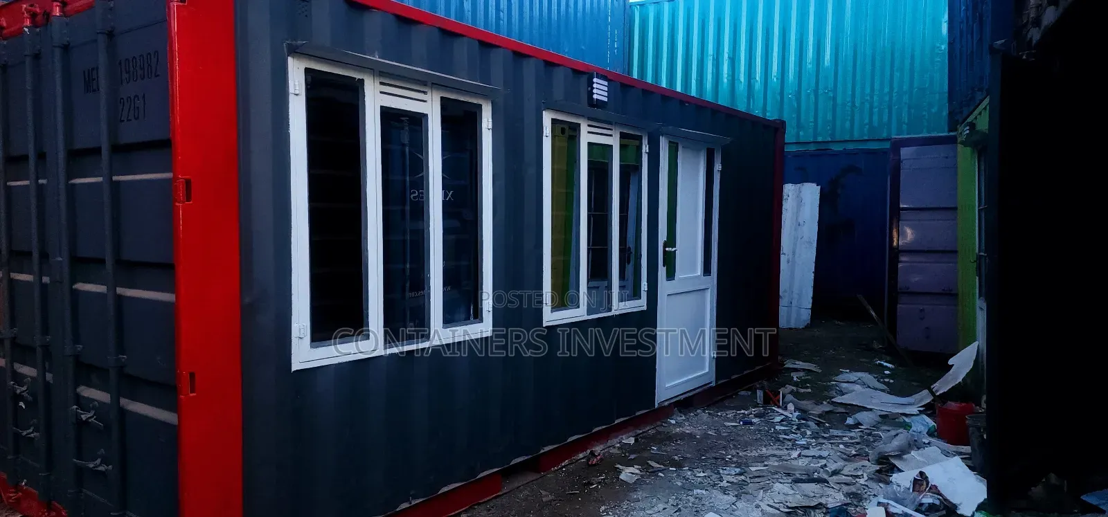 20ft Insulated Office- Classy and Elegant.