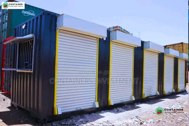 40ft Container Stalls- 5 Shops in a 40ft Container.
