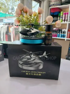 Helicopter Shaped Dashboard Stick on Air Freshener