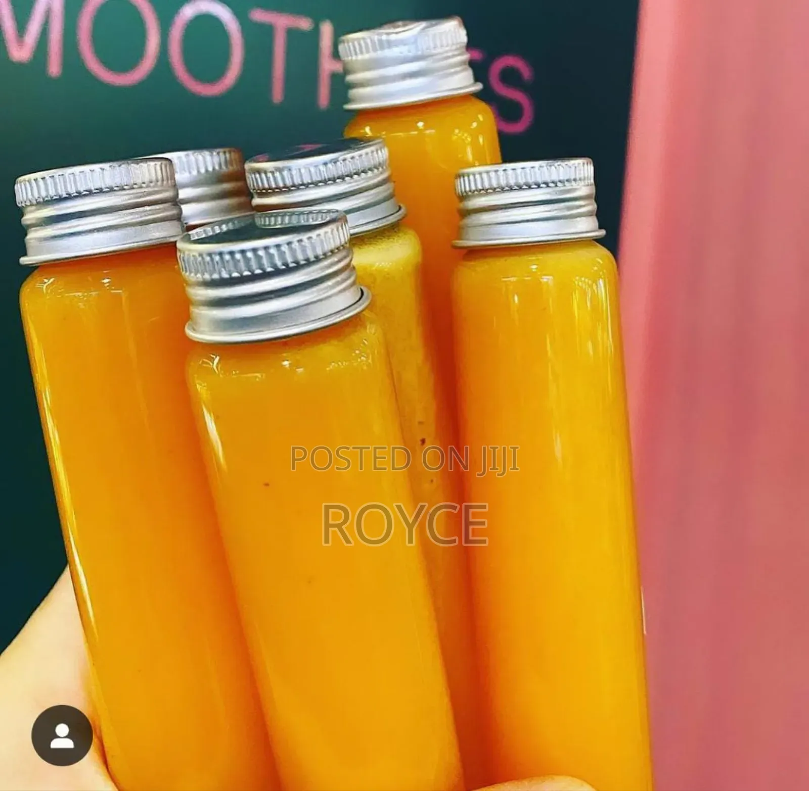 60ml Ginger Shot Bottles-6pcs