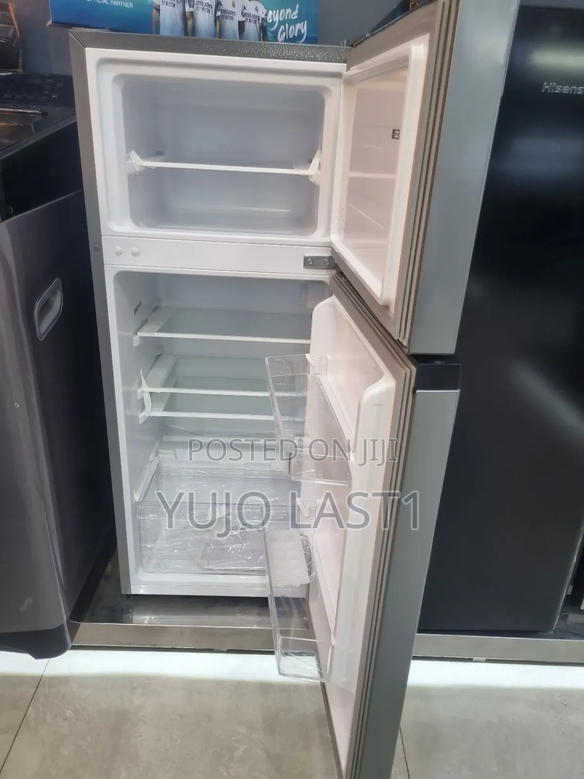 Hisense 120l Double Door Fridge Ref120dr