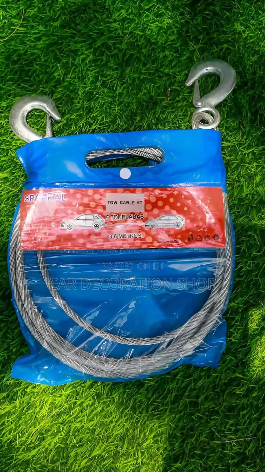 5ton Tow Cable 3.6meters