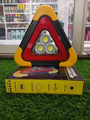 1pc Rechargeable Warning Led Life Saver With Torch