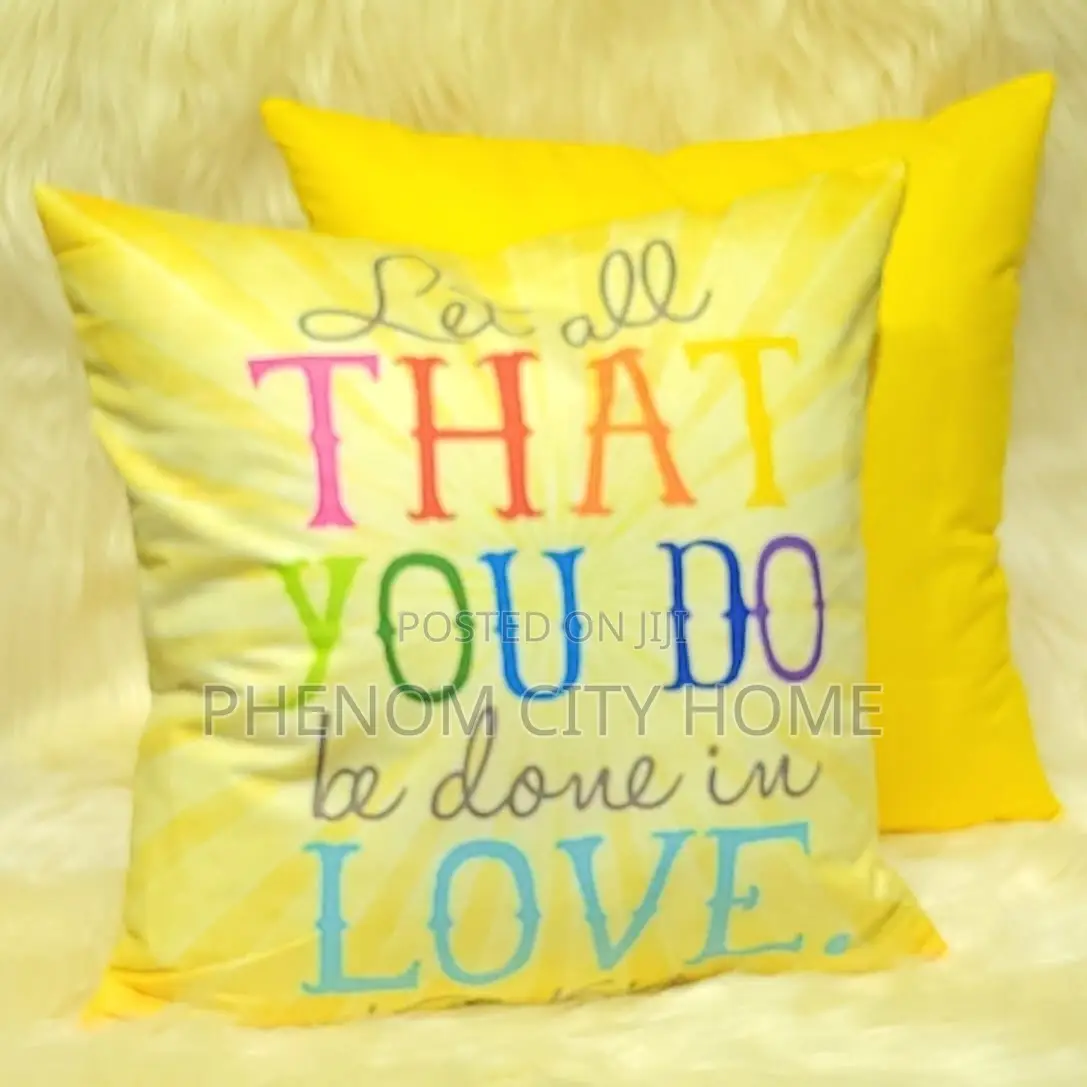 Motivational Printed Throwpillow Covers