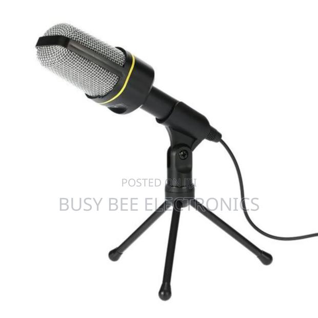 Desktop Microphone With Tripod Professional Podcast Studio