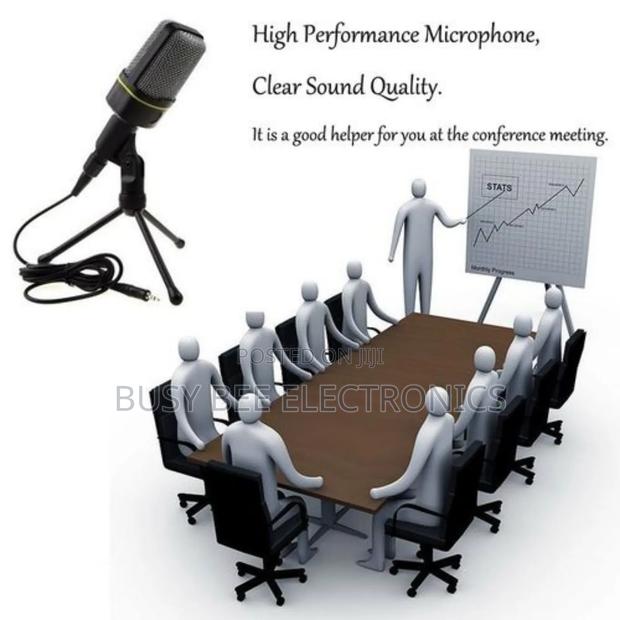 Desktop Microphone With Tripod Professional Podcast Studio - thumbnail 3
