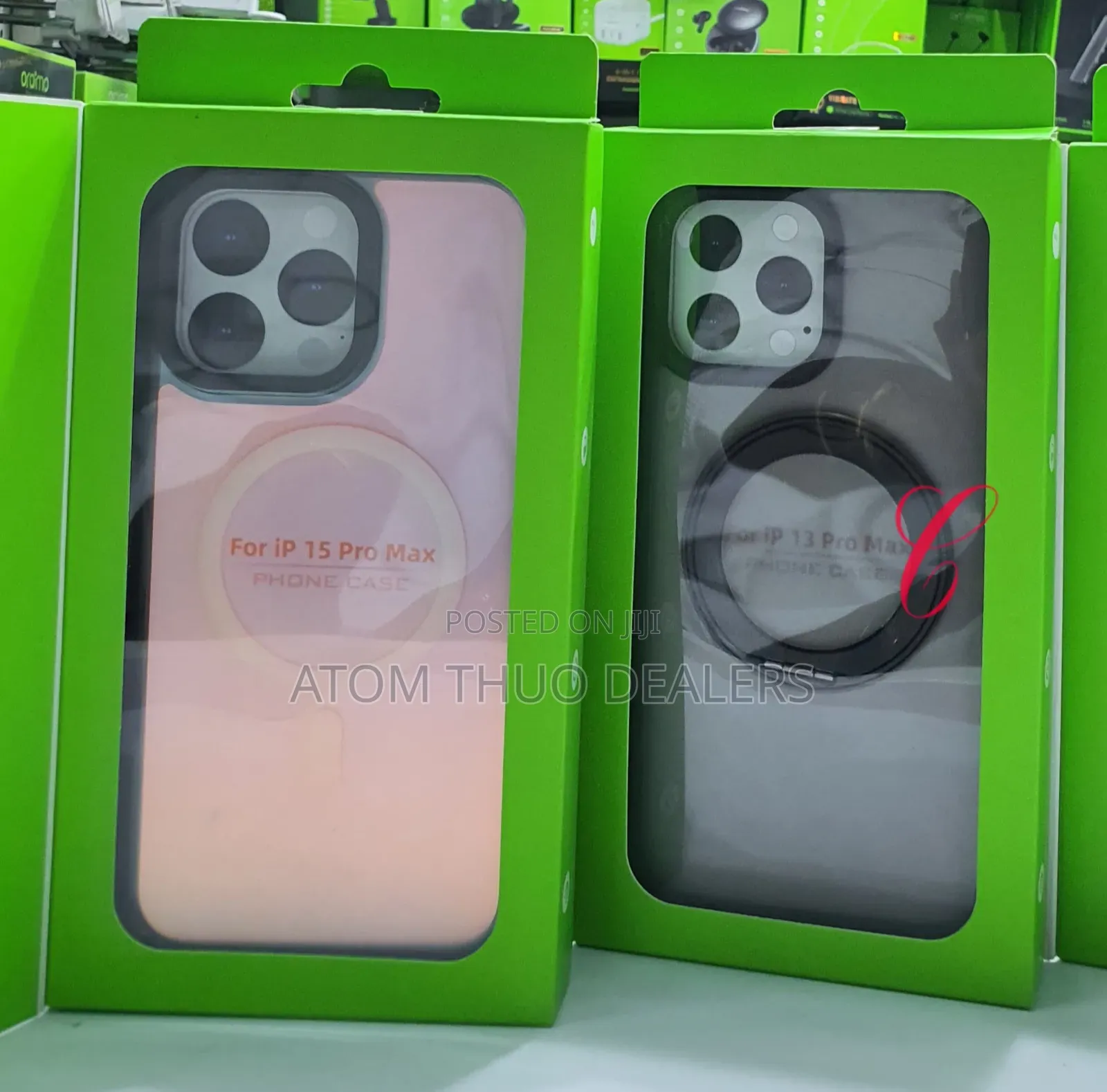 Magnetic iPhone Cases *iPhone 13-15 Pro Max*