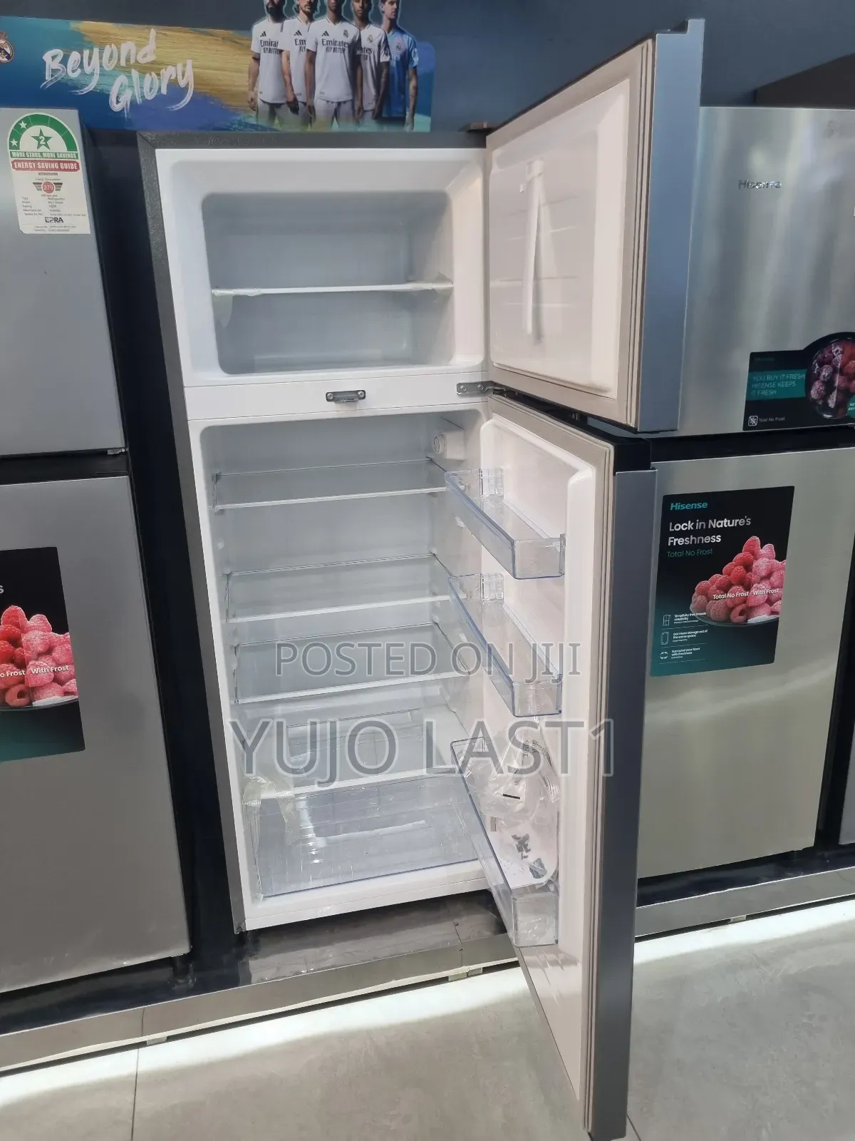 Hisense Double Door Fridge 205l Ref205dr