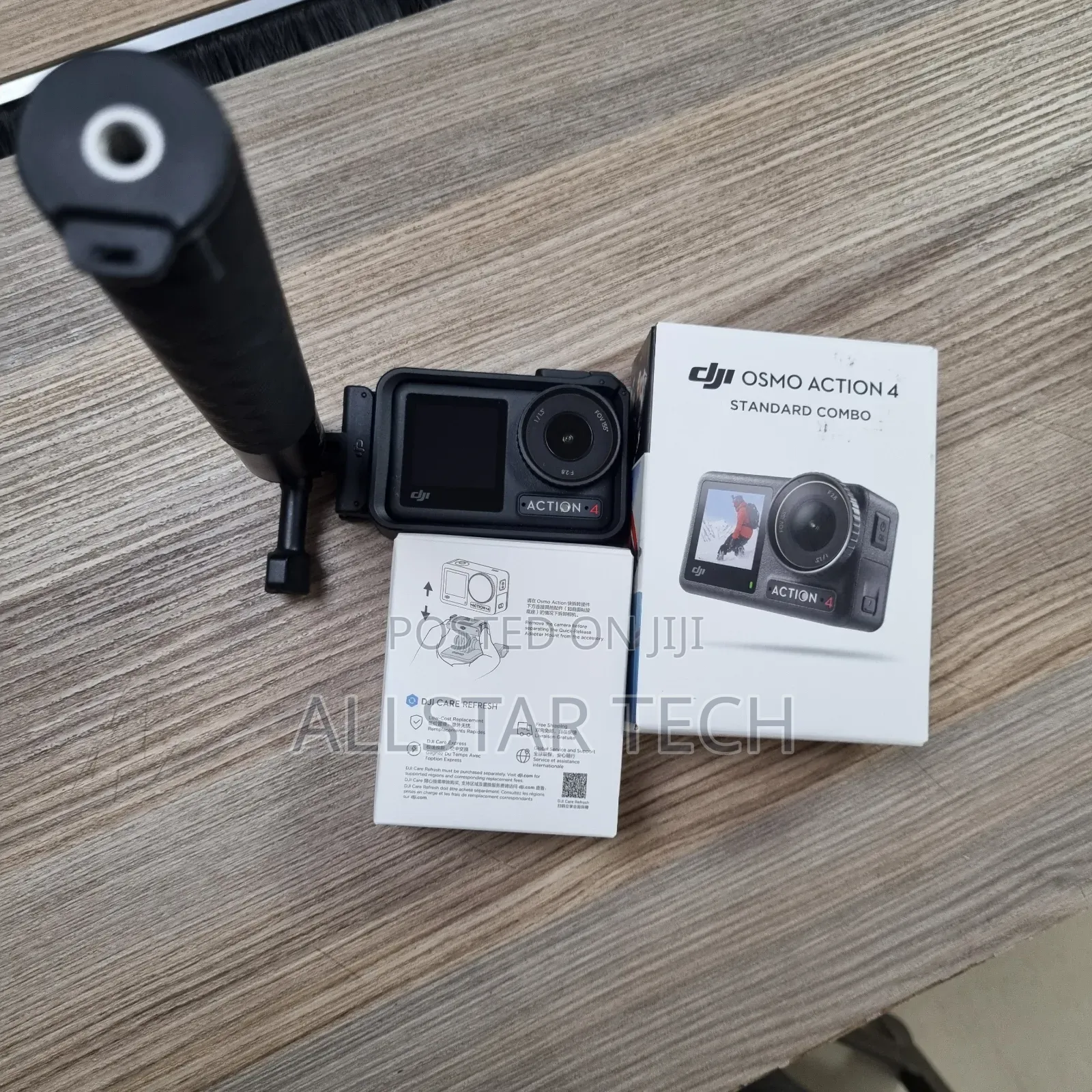 Dji Osmo Action 4 With Invisible Stick