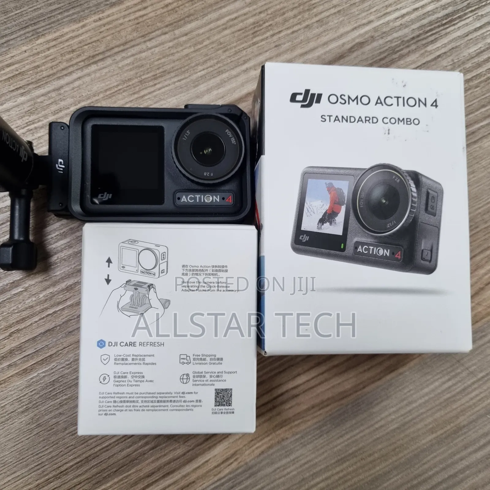 Dji Osmo Action 4 With Invisible Stick