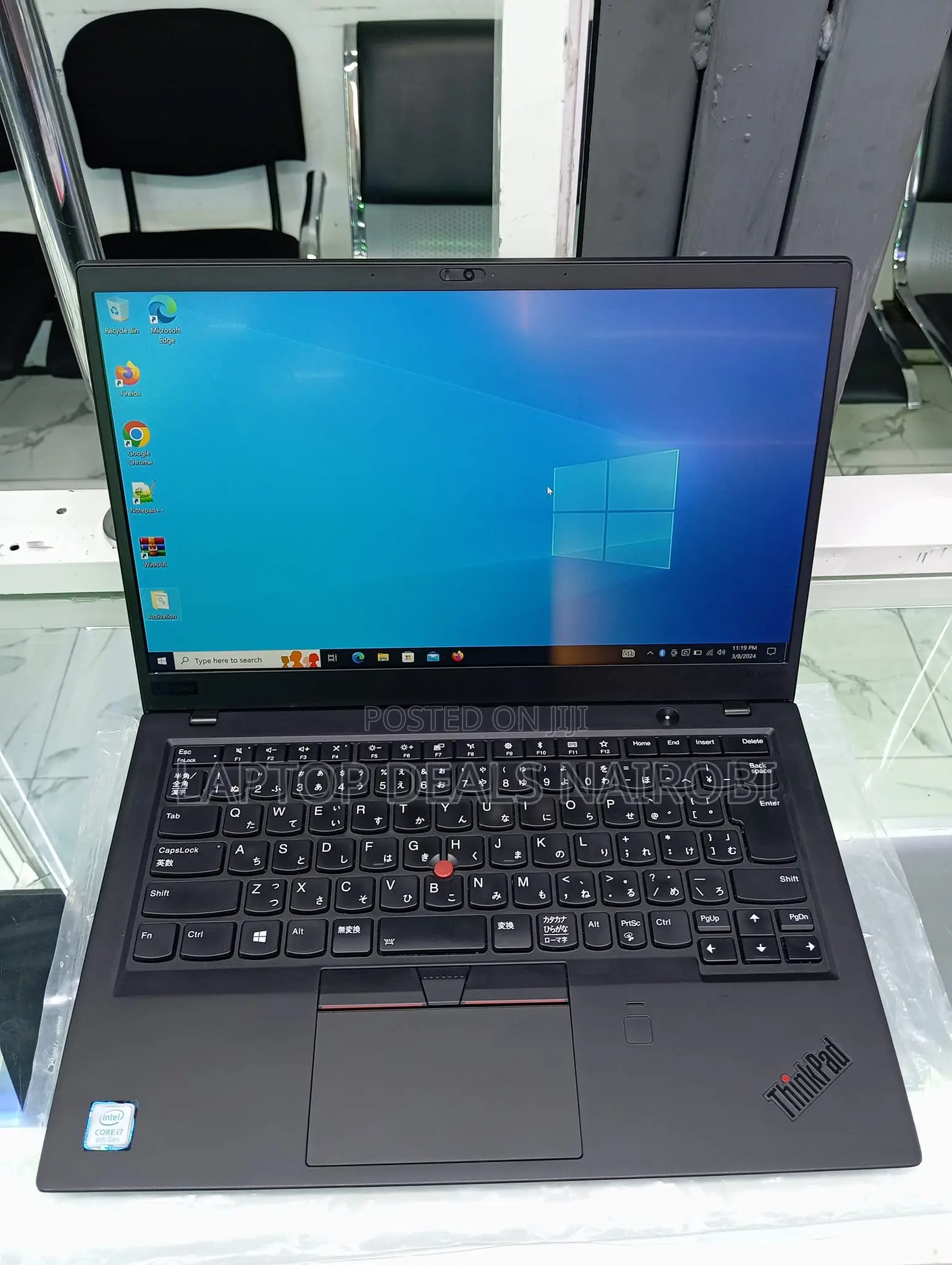 Laptop Lenovo ThinkPad X1 Carbon 8GB Intel Core I5 SSD 512GB