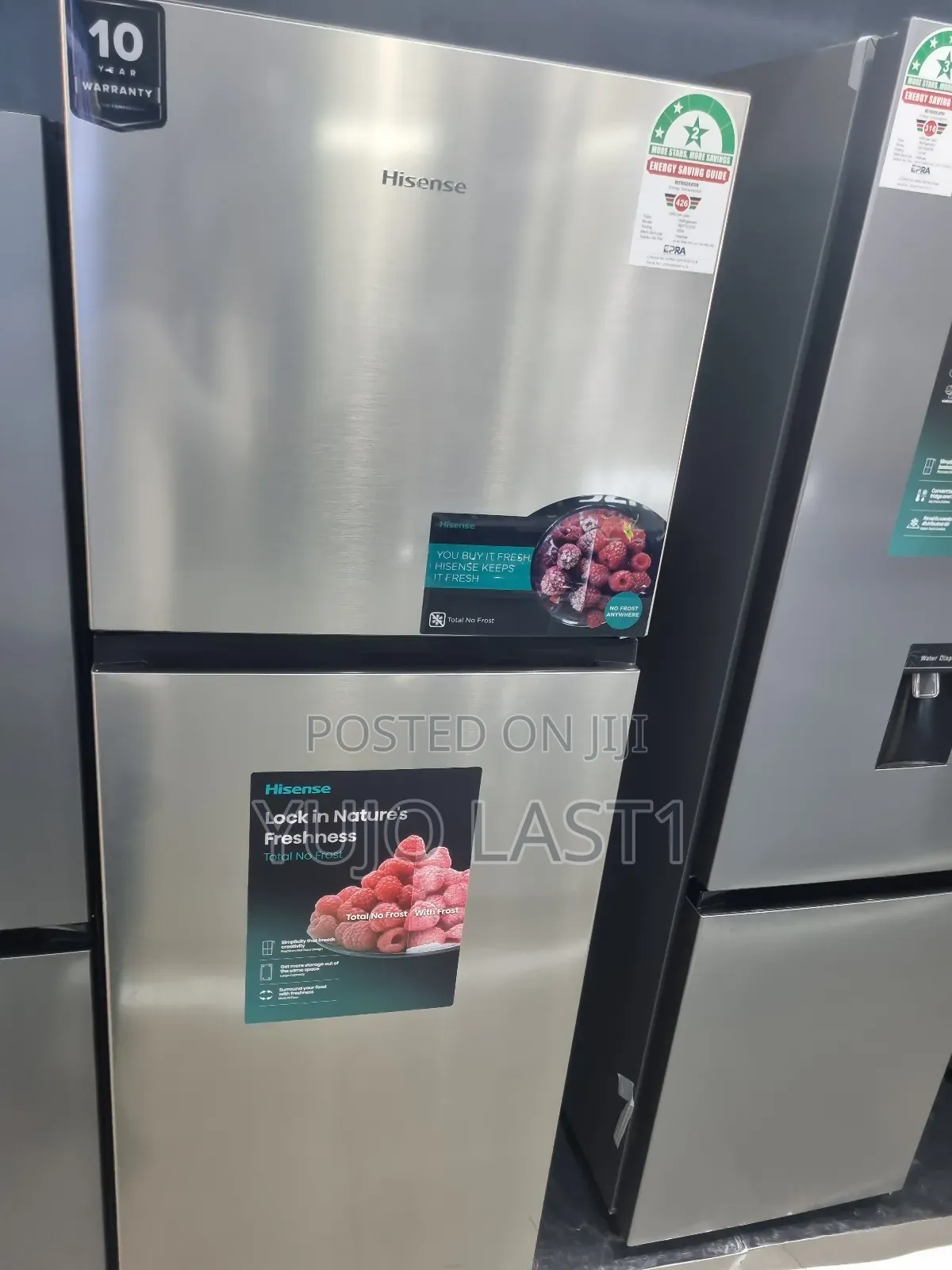 Hisense Top Mount Fridge 320l No Frost Ref320dr
