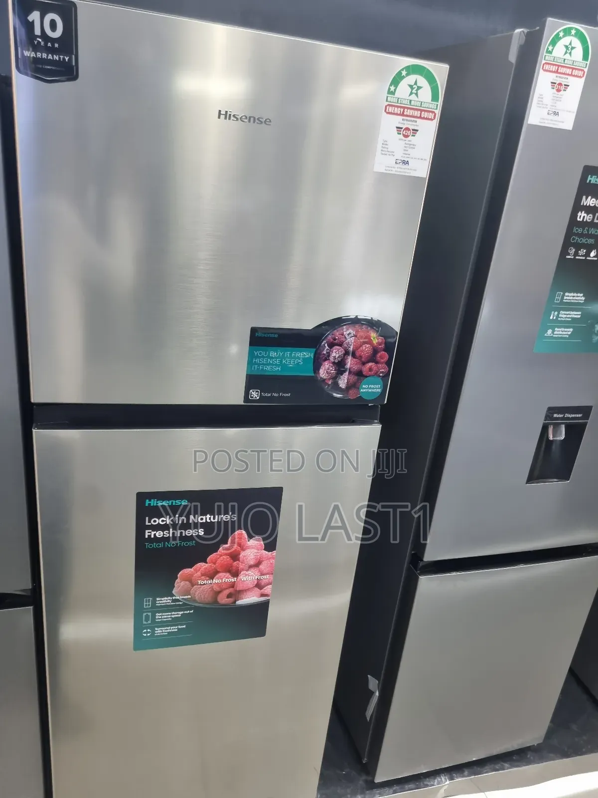 Hisense Top Mount Fridge 320l No Frost Ref320dr