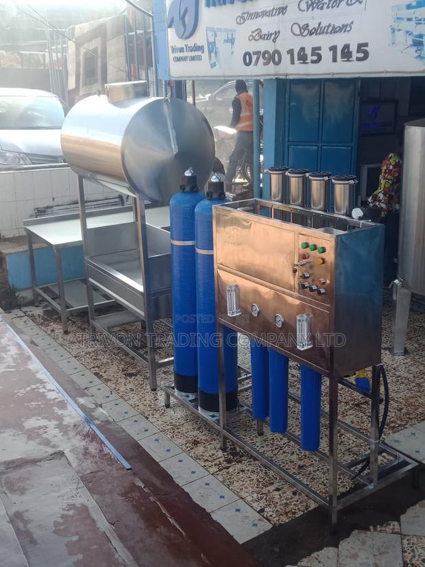 2000lph Reverse Osmosis System + 500l Holding Tank (3 Taps)