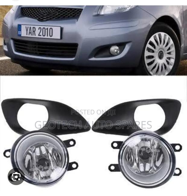 Toyota Vitz Foglight and Covers - main view
