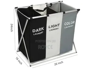 3 Grid Laundry Basket