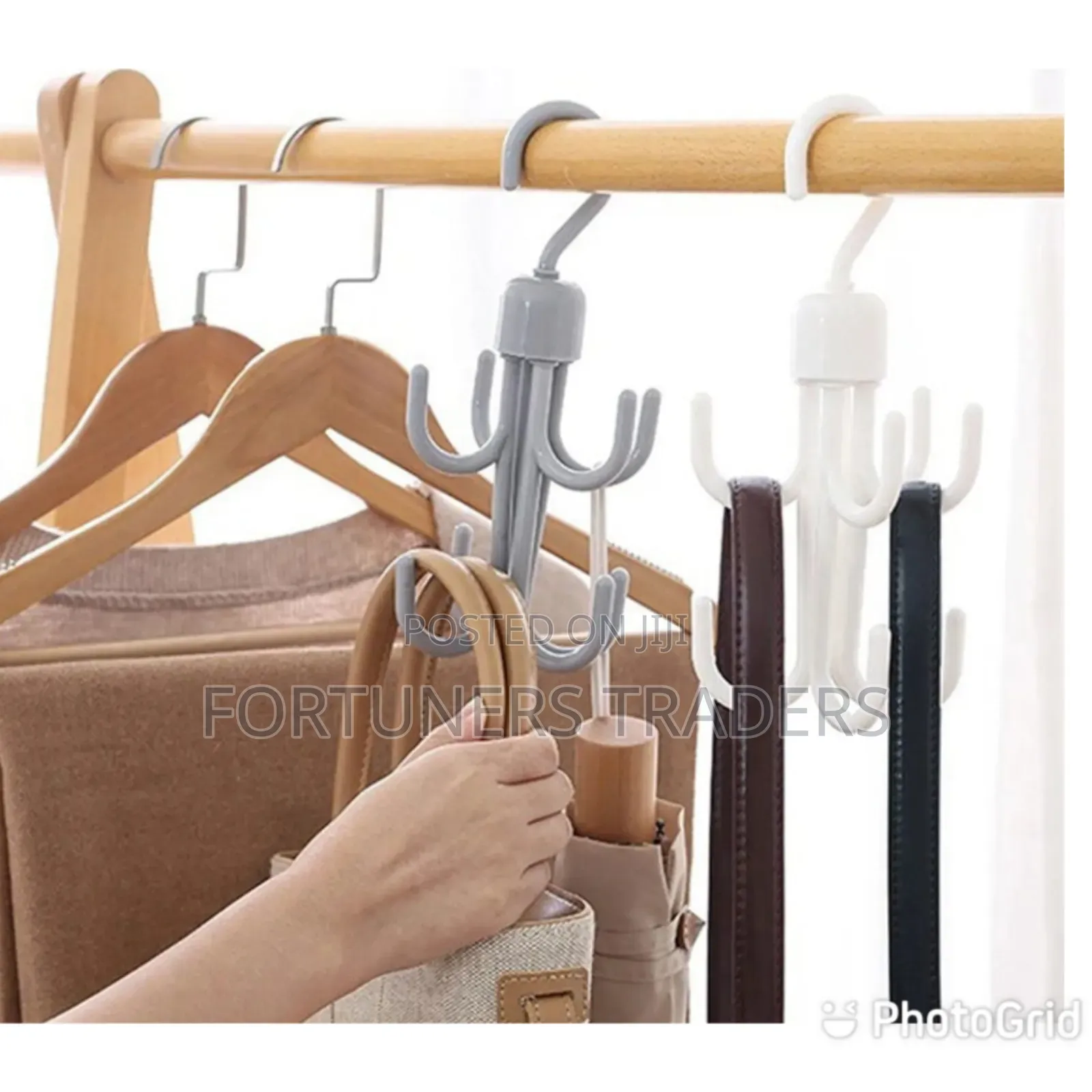 *U Shaped Hanger Available in Grey and White*.