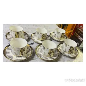 Cup and Soucer Golden