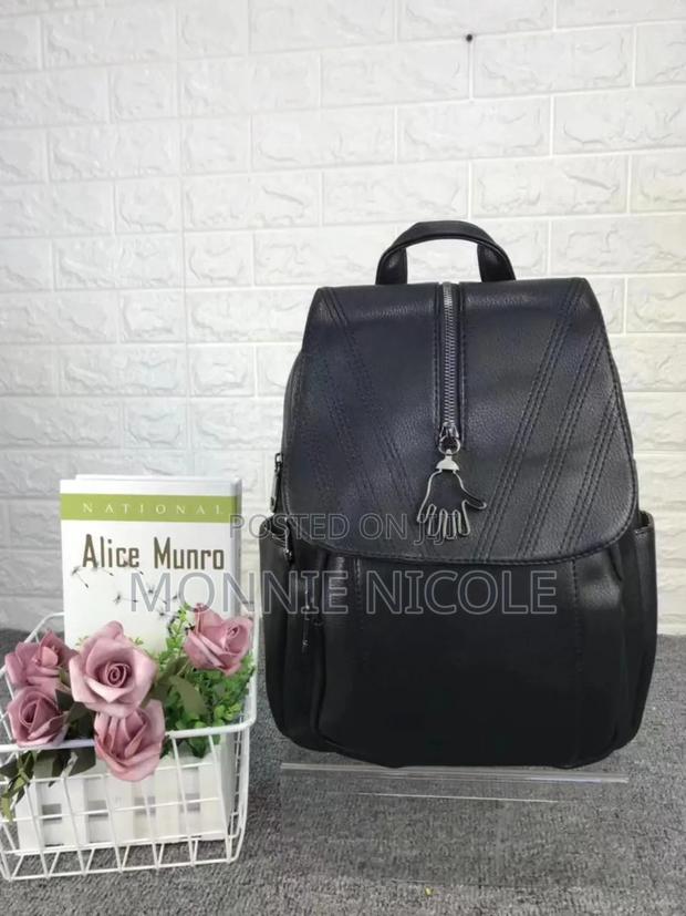 Classy Black Backpack - main view