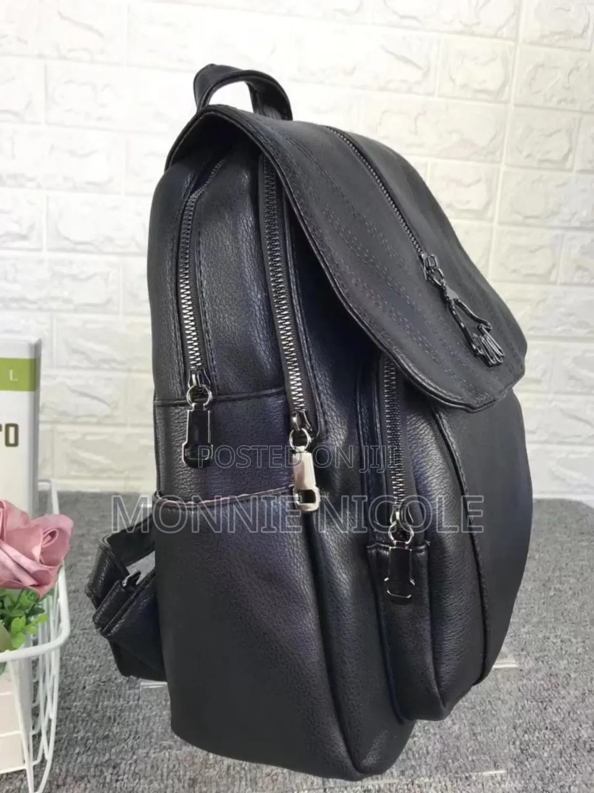Classy Black Backpack