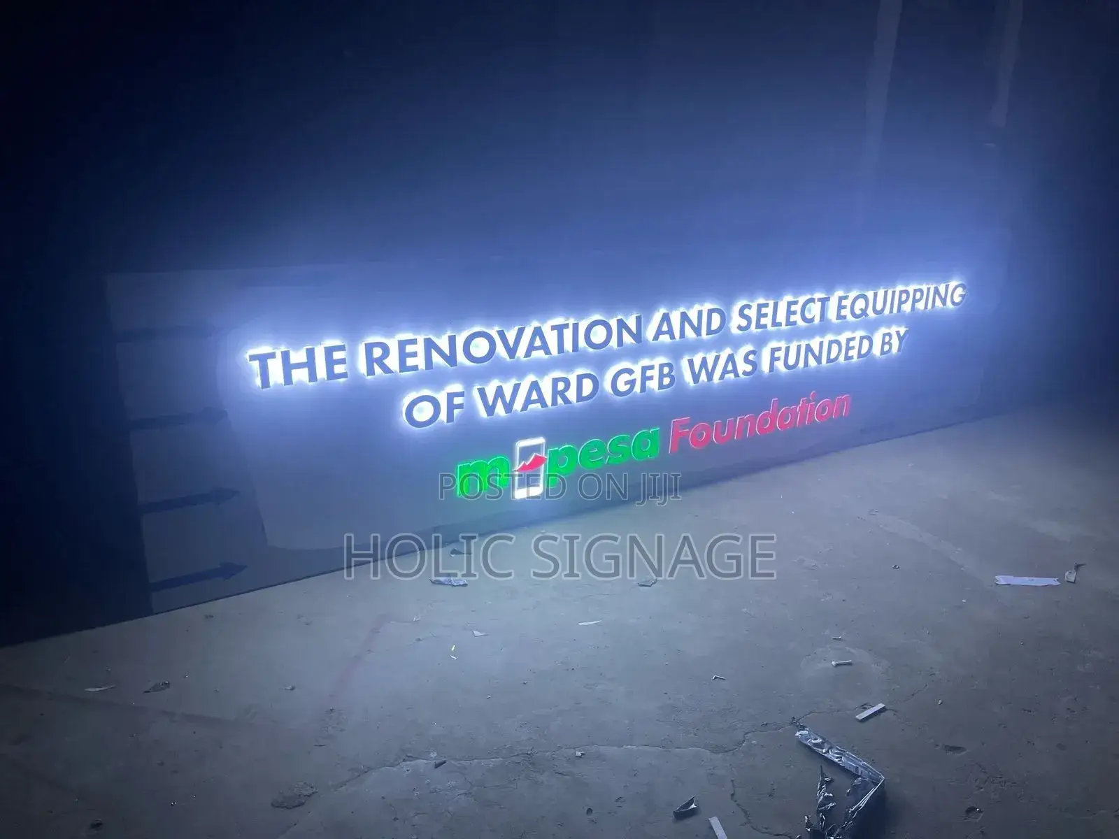 Branding and Installation of 3d 2d Signage