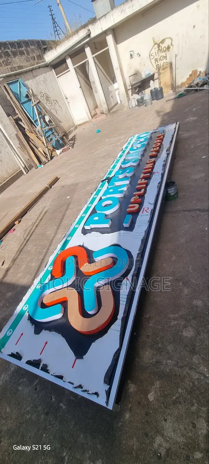 Branding and Installation of 3d 2d Signage