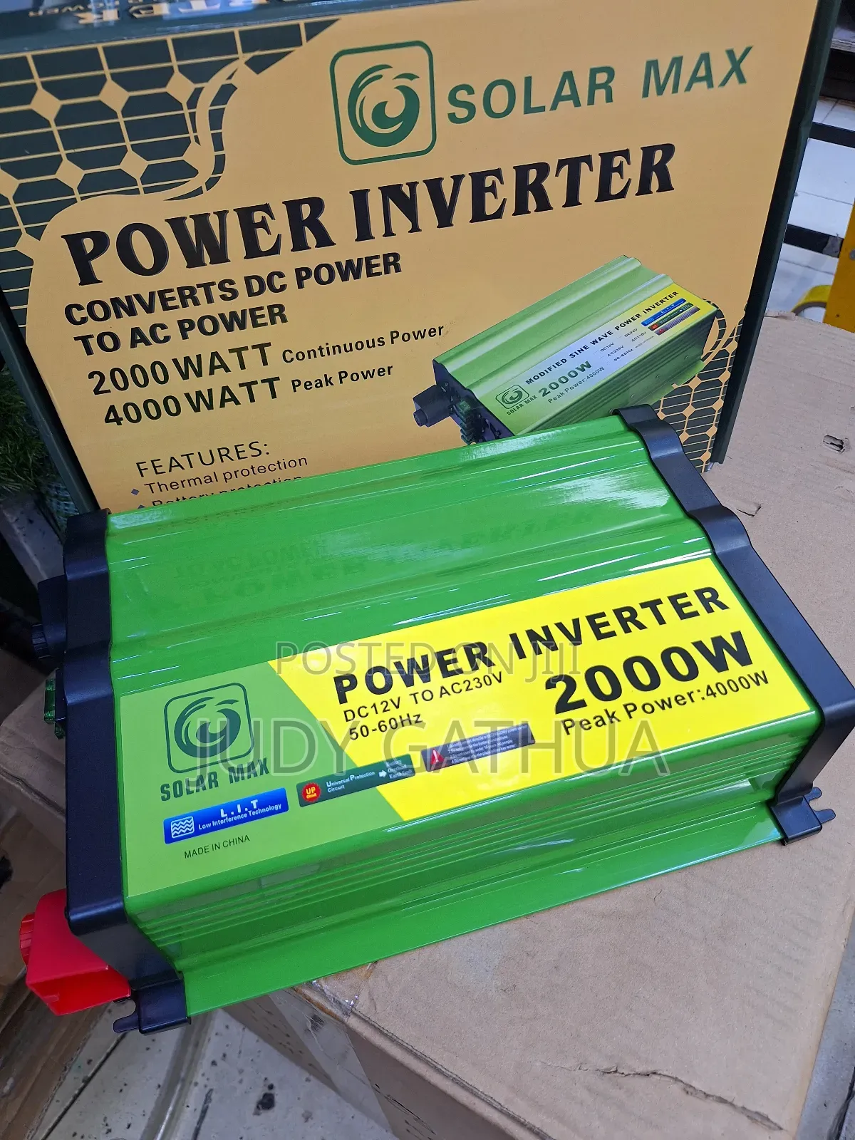 2000 Watts Invertor Solamax