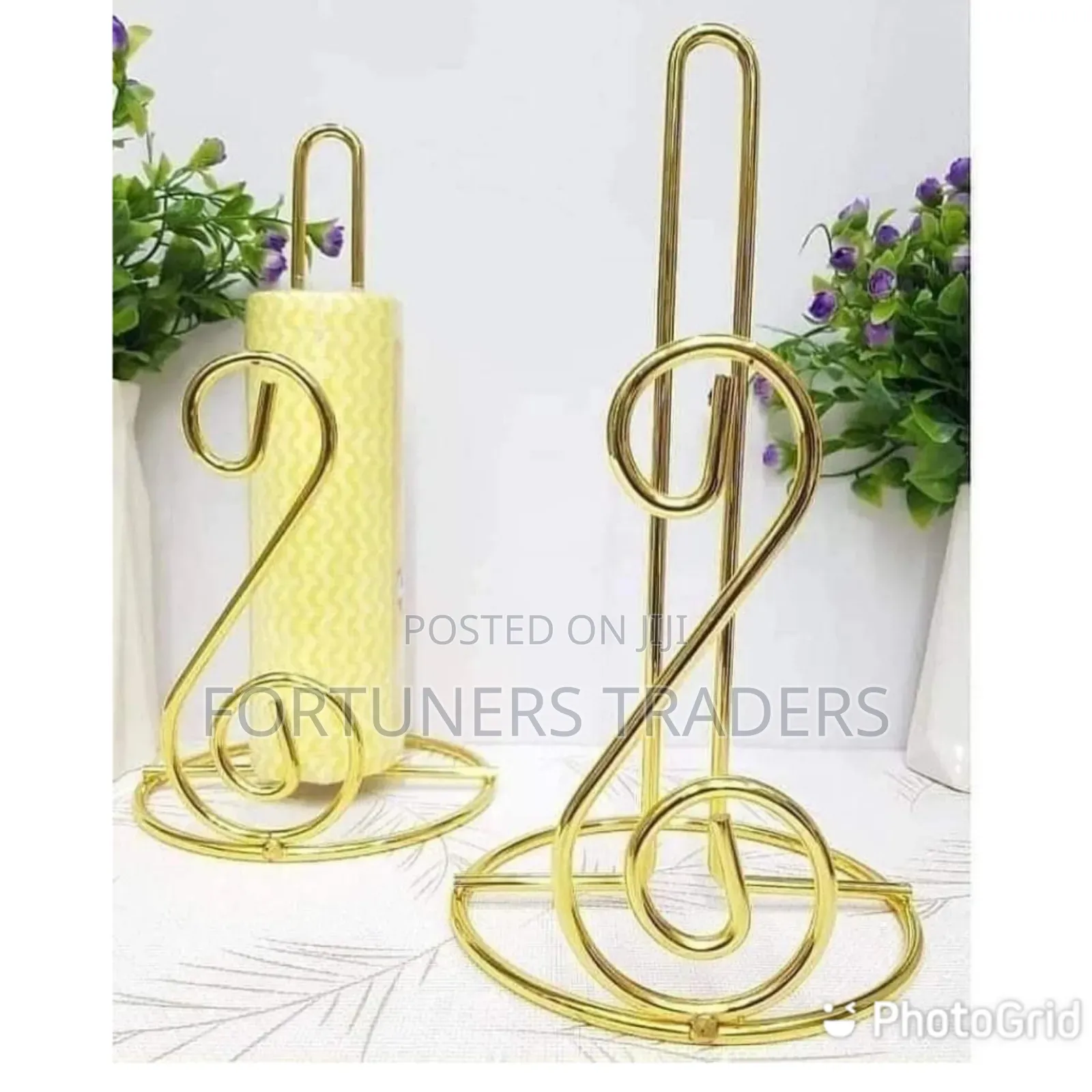 Golden Tissue Holder