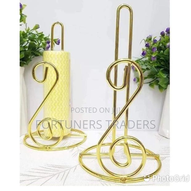 Golden Tissue Holder