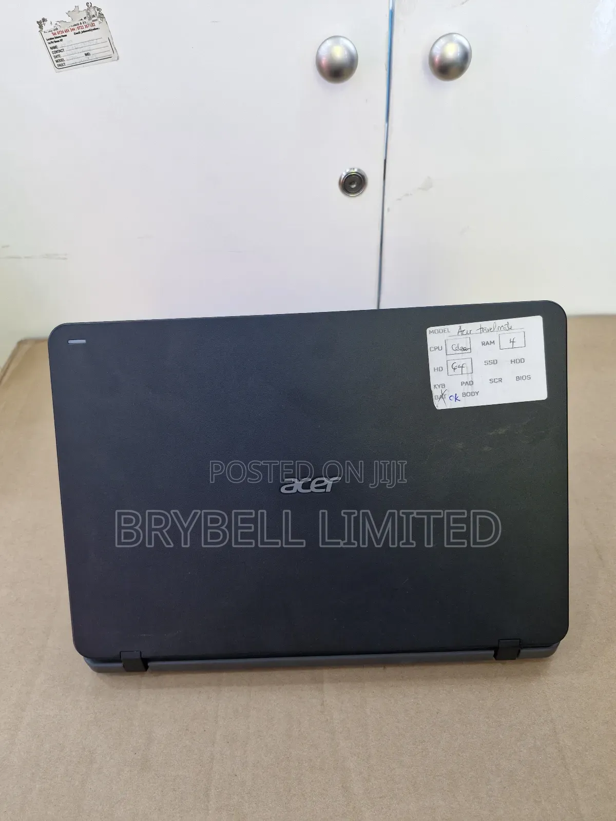 New Laptop Acer TravelMate B 4GB Intel Celeron HDD+SSD 72GB