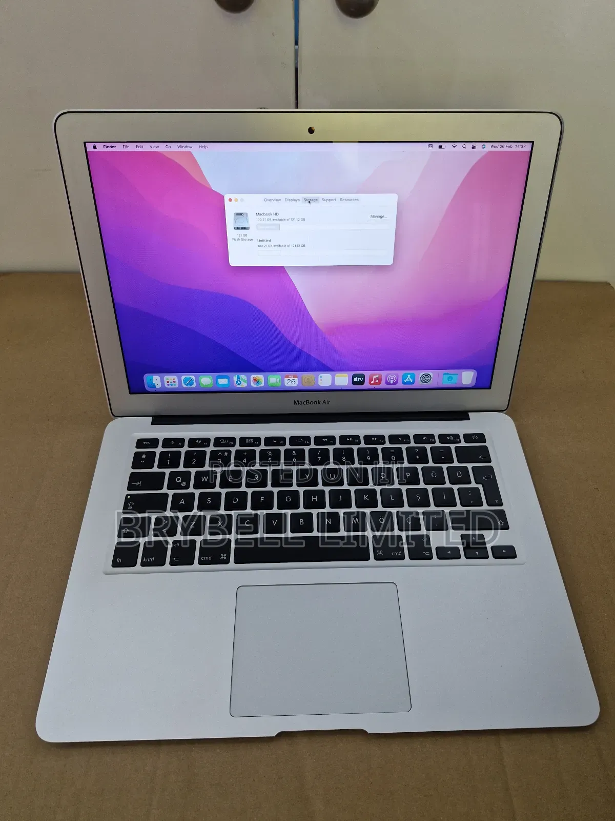 Laptop Apple MacBook Air 2017 8GB Intel Core I5 SSD 128GB
